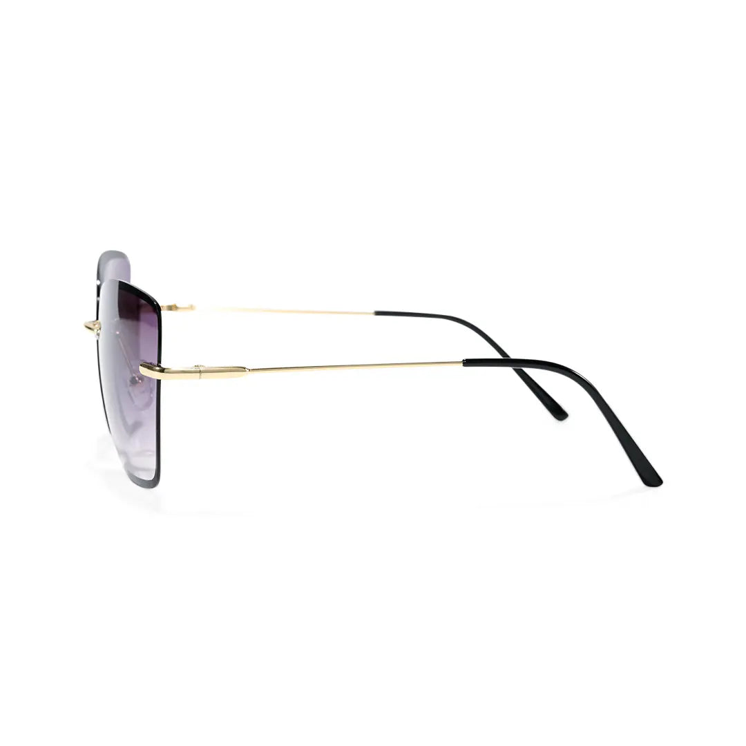 Paula Lightweight Rimless Cat Eye Sunglasses In Multiple Colors