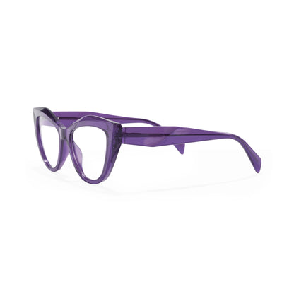 Cyril Cat Eye Purple TR90 Prescription Glasses for Women