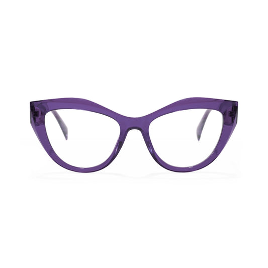 Cyril Cat Eye Purple TR90 Prescription Glasses for Women