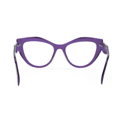 Cyril Cat Eye Purple TR90 Prescription Glasses for Women