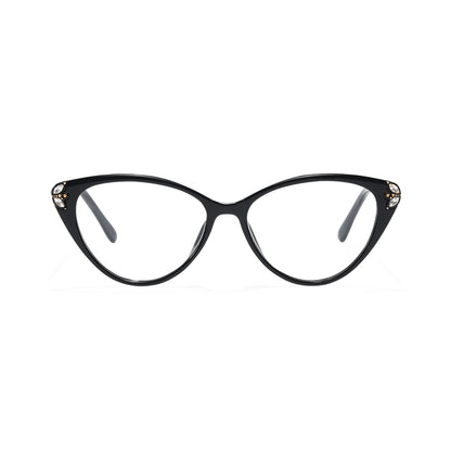 Diva Black Cat Eye Eyeglasses for Women