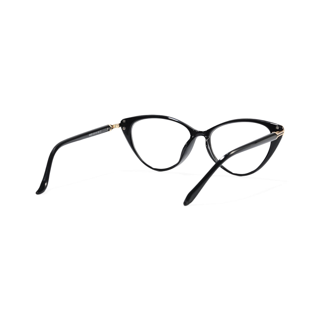 Diva Black Cat Eye Eyeglasses for Women