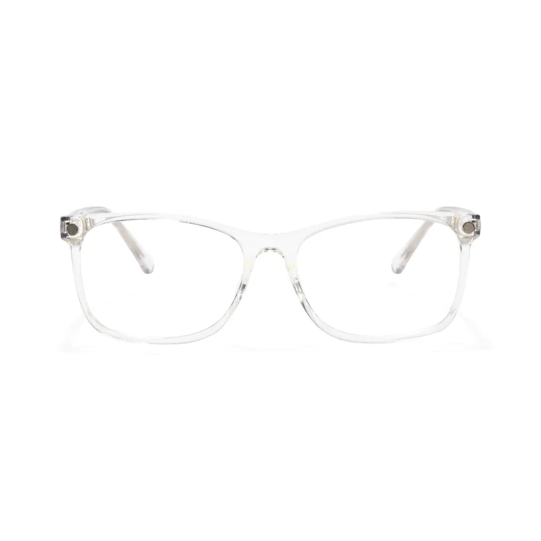 Elisha Rectangle Magnetic Prescription Glasses with 5 Toppers