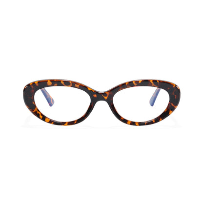 Ellie Tortoise Oval Prescription Glasses for Women