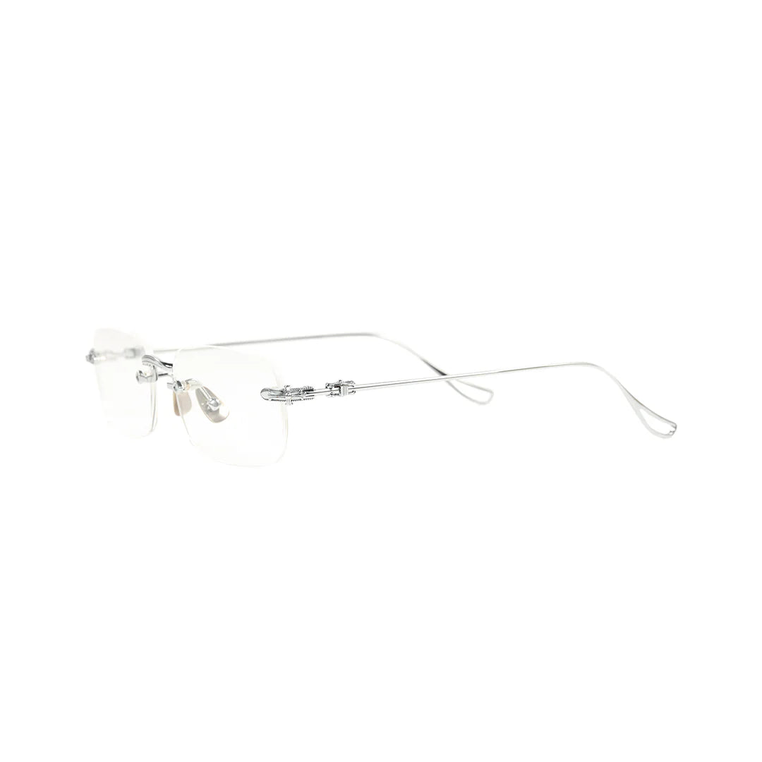 Sylus Gold Rectangle Metal Frames For Women's Eyeglasses