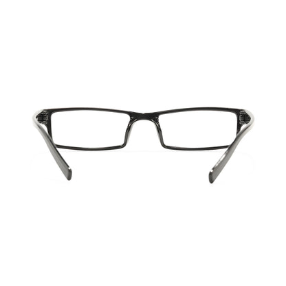 Sing Black Rectangle Eyeglasses Office Siren Style