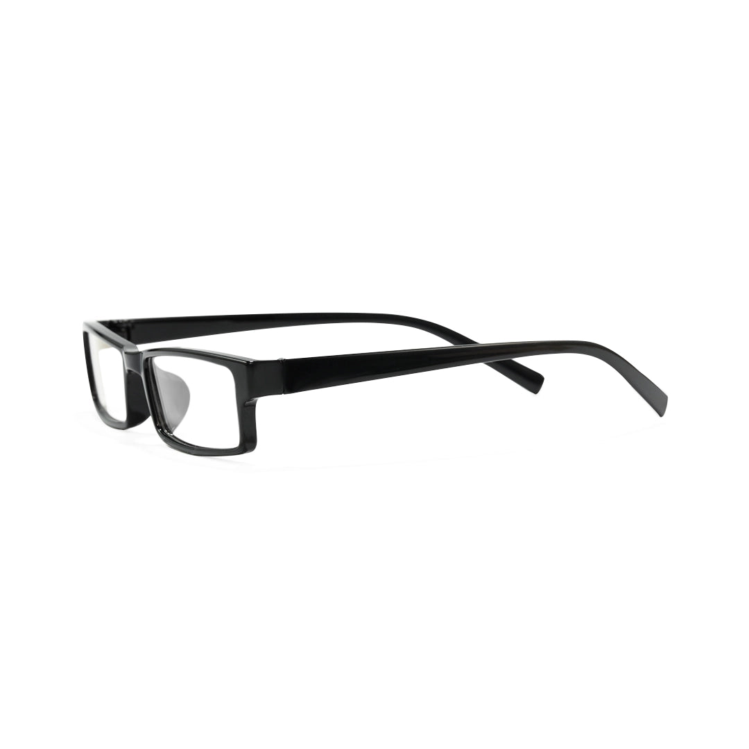 Sing Black Rectangle Eyeglasses Office Siren Style