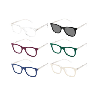 Soren Rectangle Magnetic Prescription Glasses for Women