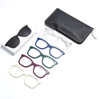 Soren Rectangle Magnetic Prescription Glasses for Women